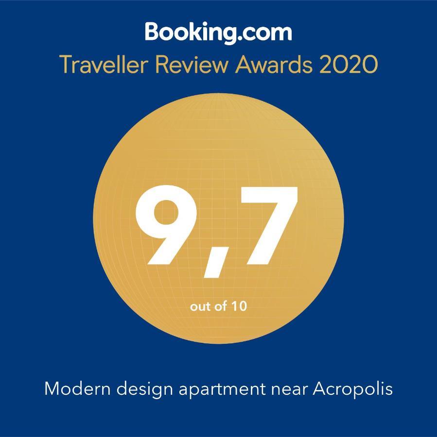 Modern Design Apartment Near Acropolis Aten Exteriör bild